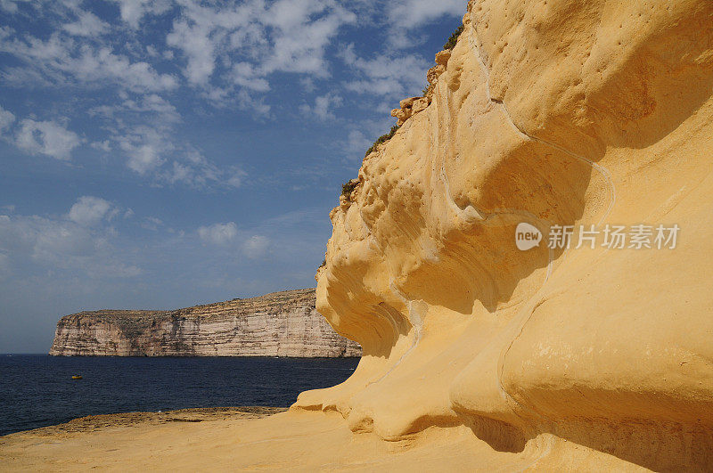 Xlendi Gozo,马耳他群岛。